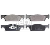 febi bilstein 16965 Brake Pad Set, 1 unit