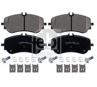 Brake Pads Set Rear 16985 Febi 65508206002 65508206005 2H6698451 2H6698451A New