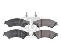 Fits FEBI 170380 BRAKE PAD SET WITH BOLTS