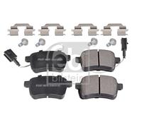 febi bilstein 170905 Brake Pad Set with fastening material, 1 unit