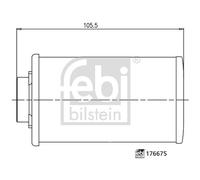 FEBI BILSTEIN 176675 Automatic transmission filter