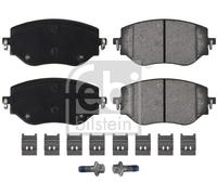 Brake Pads Set fits RENAULT CLIO MK5 1.0 Front 2019 on 410608885R Febi Quality