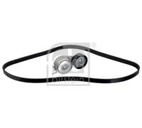 Multi-ribbed V-belt kit 177980 FEBI BILSTEIN for FIAT ALFA ROMEO OPEL ABARTH