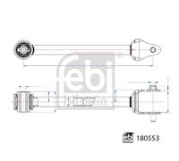 FEBI BILSTEIN 180553 Suspension arm