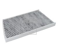 febi bilstein Cabin Filter, 1 unit, Original for Mercedes-Benz Car: C (203), CLK (209), CLC (203), Charcoal Filter