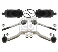 Febi Bilstein Tie Rod Kit 34332 - Front Axle, Left/Right, OE Matching Quality (Dacia/Renault)