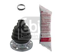 Drive shaft CV joint boot Front Axle Left Rubber 38333 FEBI BILSTEIN for AUDI VW