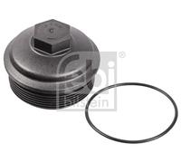 Oil Filter Cap fits VW PASSAT 357, 3C2, 3C5 1.9D 2.0D 05 to 12 Lid Cover Febi