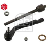 febi bilstein 39863 Tie Rod with end fitting, nut and lock nut, pack of one