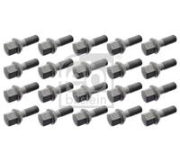 FEBI BILSTEIN Wheel Bolt 15997 M12 x 1,5 Ball seat A/G 22 10.9 for light alloy rims 17 Zink flake coated Steel Male Hex MERCEDES-BENZ: SL Convertible