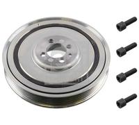 FEBI BILSTEIN Crankshaft Pulley 27822 169 6PK 5 with bolts/screws FIAT: Doblo I Cargo, Doblo I Estate, Multipla, ALFA ROMEO: 159 Sportwagon