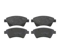 Brake Pads Set fits RENAULT KANGOO 1.9D Front 2000 on F9Q790 410601241R Febi New