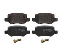 Brake Pads Set fits MERCEDES VANEO 414 1.6 Rear 02 to 05 M166.961 A1684200420