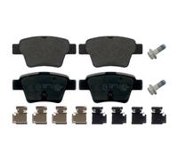 febi bilstein Brake Pad Set 16813 - Rear Axle with Fastening Material, 1 unit