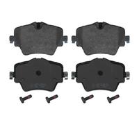 febi bilstein Brake Pad Set 16908 with securing bolts, 1 unit