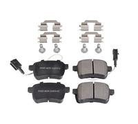 febi bilstein 170905 Brake Pad Set with fastening material, 1 unit