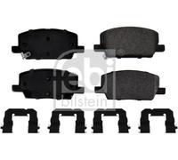 Brake Pads Set fits VAUXHALL MOKKA J13 1.4 Front 2012 on 042566753 42566753 Febi