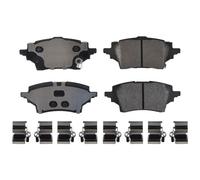 Brake pads Rear Axle 180129 FEBI BILSTEIN for TOYOTA MAZDA SUZUKI