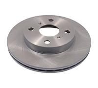 febi bilstein Brake Disc Rotor 27399 – Steel, Internally Vented, Painted – Front, Toyota Yaris