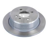 2x Brake Discs Pair Solid fits BMW 325 E30 2.5 Rear 83 to 93 258mm Set Febi New