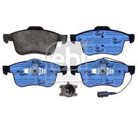 Brake Pads Set fits FIAT DOBLO 263 2.0D Front 10 to 15 263A1.000 51928529 Febi