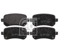 Brake Pads Set fits DODGE GRAND CARAVAN 3.8 Rear 08 to 10 EGL 68029887AA Febi