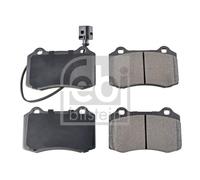 FEBI BILSTEIN Brake Pads 116208 Front Axle for SEAT Leon Toledo Mk II Set