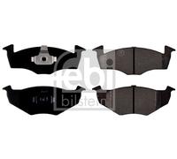 Brake Pad set 16072 by Febi Bilstein Front Axle - Single set