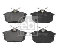 FEBI 16207 BRAKE PAD SET DISC BRAKE Rear