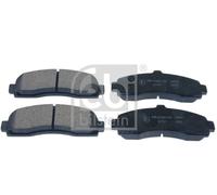 Brake Pads Set fits NISSAN MICRA K11 1.0 Front 92 to 03 CG10DE 41060BF625 Febi