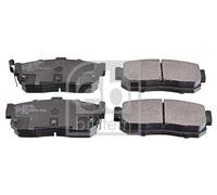Febi Bilstein - Brake Pads Rear 16272 - with Acoustic Sensor - Fits Nissan Sunny