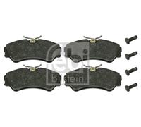 FEBI BILSTEIN Brake Pad Set 16302 – Front Axle for VW Transporter Mk IV