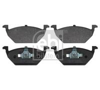 Brake Pads Set fits SKODA CITIGO 1.0 Front 11 to 19 1JE698151B JZW698151A Febi