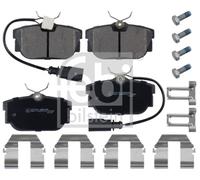 Brake pads Rear Axle 16408 FEBI BILSTEIN for VW SEAT