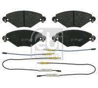 FEBI BILSTEIN Brake Pad Set 16417 Front Axle Disc Brake for Citroen C5 I