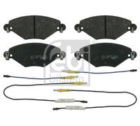 FEBI BILSTEIN Brake Pad Set 16417 Front Axle Disc Brake for Citroen C5 I