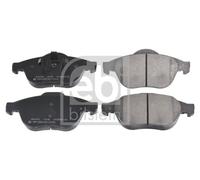 Brake Pads Set fits RENAULT LAGUNA Mk2 Front 01 to 07 410600756R 410607613R Febi