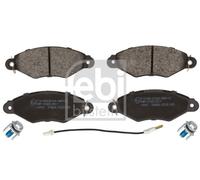 Brake Pads Set fits RENAULT KANGOO 1.9D Front 1997 on F9Q790 7701205512 Febi New