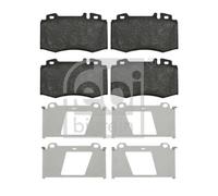 Brake Pads Set fits MERCEDES S320 W220 Front 3.2 3.2D 98 to 05 A0034205820 Febi