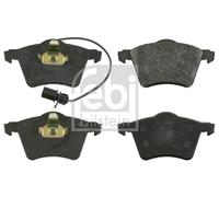 Brake Pads Set fits VW TRANSPORTER Mk4 Front 90 to 03 7D0698151A 7M3698151B Febi
