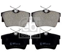 Brake Pads Set fits VAUXHALL VIVARO X82, X83 Rear 2001 on 009199262 1605199 Febi