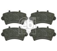 Brake Pads Set fits VAUXHALL MOVANO A 2.5D Front 98 to 10 009110993 1605210 Febi
