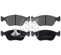 Brake Pads Set fits VOLVO V70 87 2.3 Front 95 to 00 271587 271859 272343 Febi