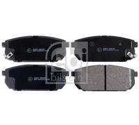 Brake Pads Set fits KIA SORENTO Mk1 2.5D Rear 02 to 11 D4CB 583023ED00 Febi New