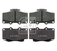 Brake Pads Set fits TOYOTA LAND CRUISER 4.2D Front 90 to 01 04465YZZAF Febi New