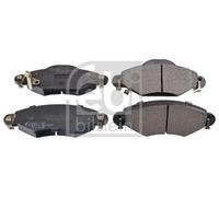 Brake Pads Set fits TOYOTA YARIS SCP1 1.3 Front 02 to 05 2SZ-FE 04465YZZCR Febi