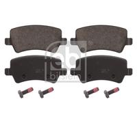 Brake pads Rear Axle 16625 FEBI BILSTEIN for LAND ROVER FORD VOLVO