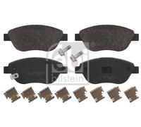 Brake Pads Set fits OPEL CORSA D 1.3D Front 06 to 14 093189816 1605354 93189816
