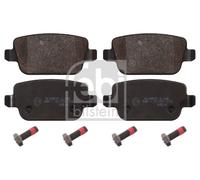 Brake pads Rear Axle 16642 FEBI BILSTEIN for LAND ROVER FORD VOLVO