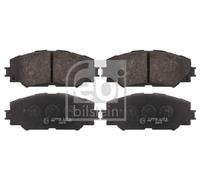 Brake pads Front Axle 16650 FEBI BILSTEIN for TOYOTA SUBARU